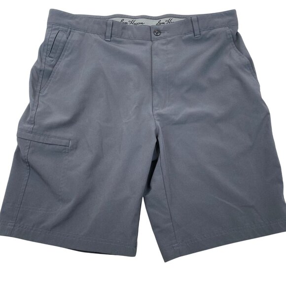 Ben Hogan Men's Cargo Shorts Size 36 GrayPolyester Blend Casual - Picture 1 of 7